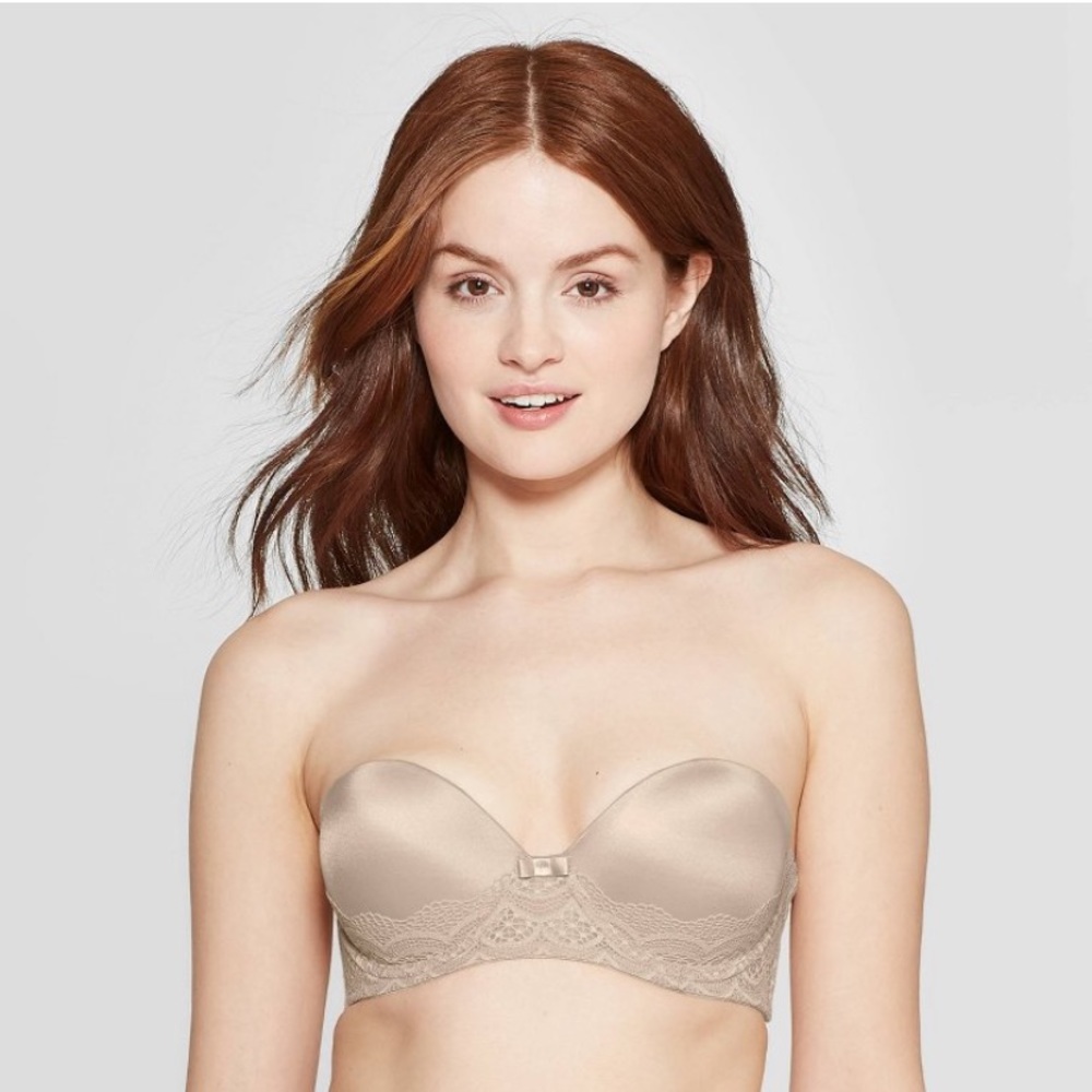 Women's Push-Up Strapless Bra - Auden